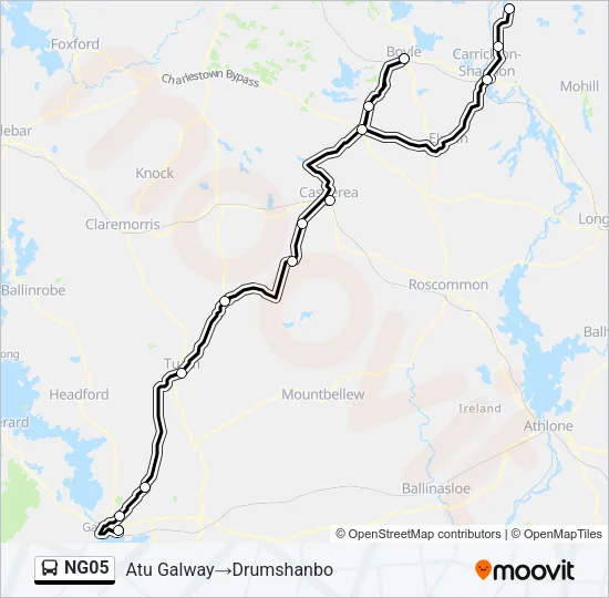 NG05 Bus Line Map