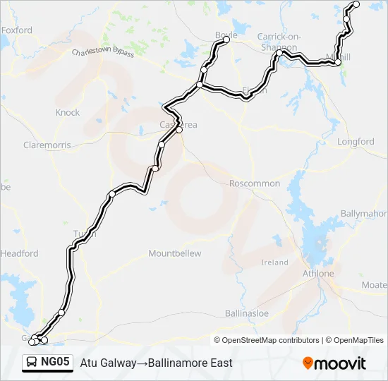 NG05 Bus Line Map