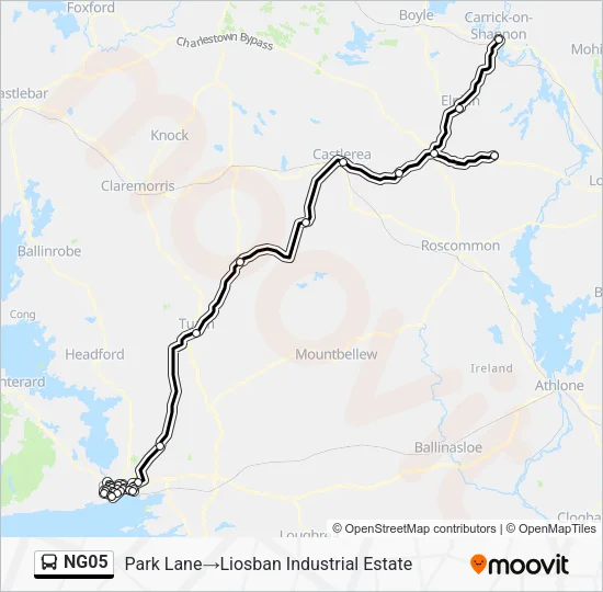 NG05  Line Map