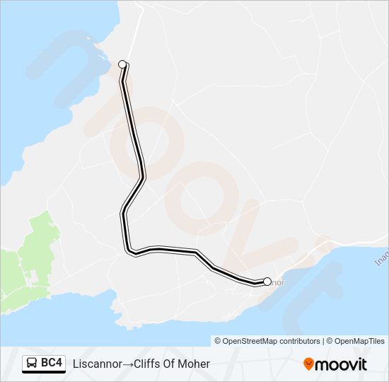 BC4 Bus Line Map