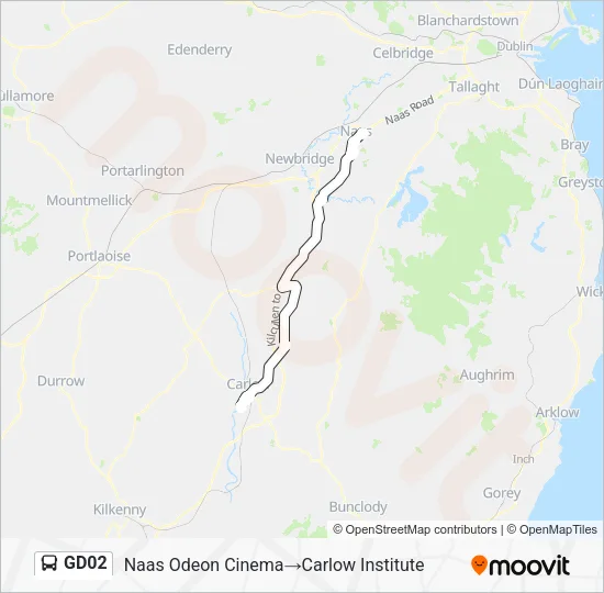 GD02 Bus Line Map