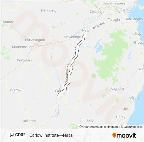 GD02 Bus Line Map