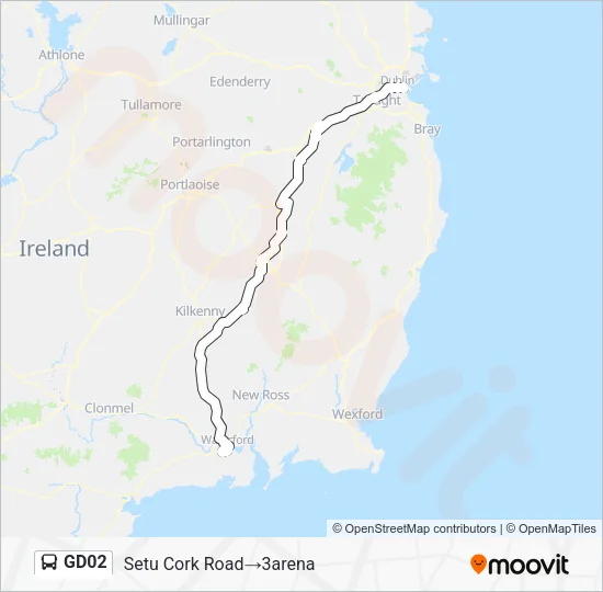GD02 Bus Line Map
