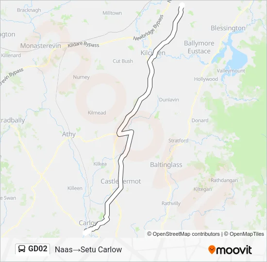 GD02 Bus Line Map