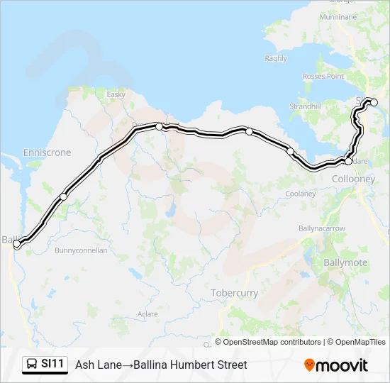 SI11 Bus Line Map