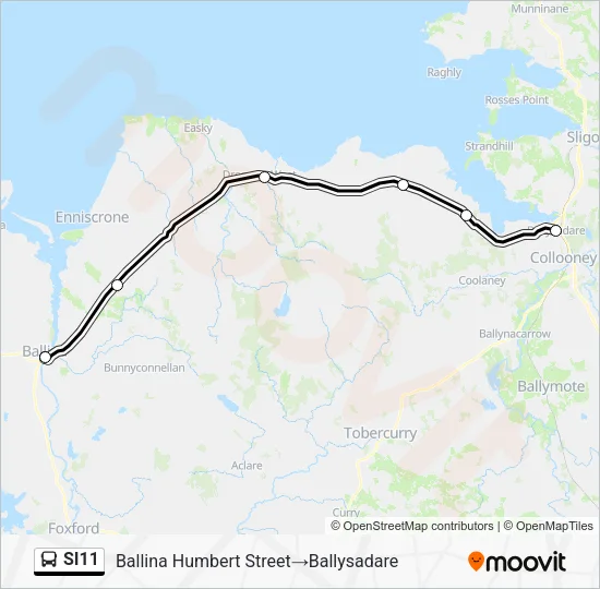 SI11 Bus Line Map