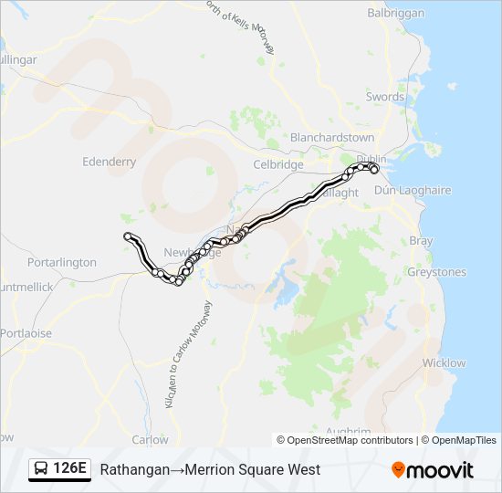 126E  Line Map