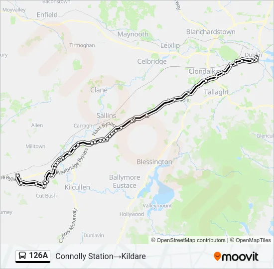 126A  Line Map