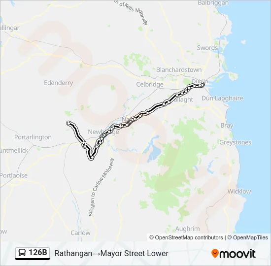 126B  Line Map