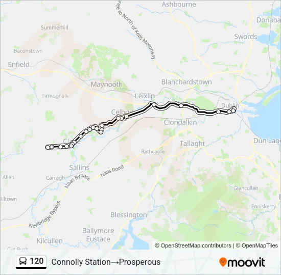 120  Line Map