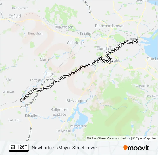 126T  Line Map