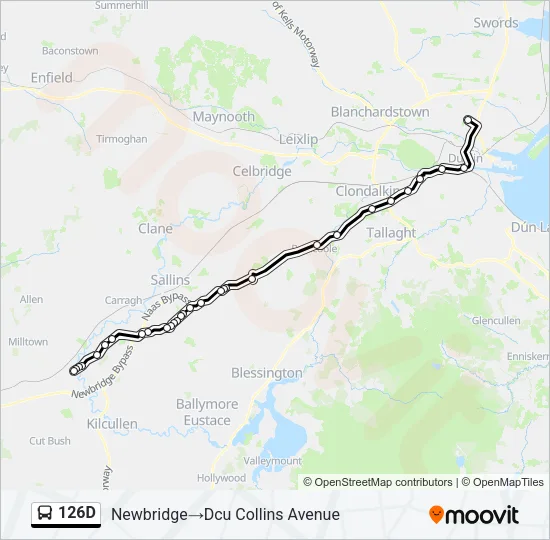 126D  Line Map