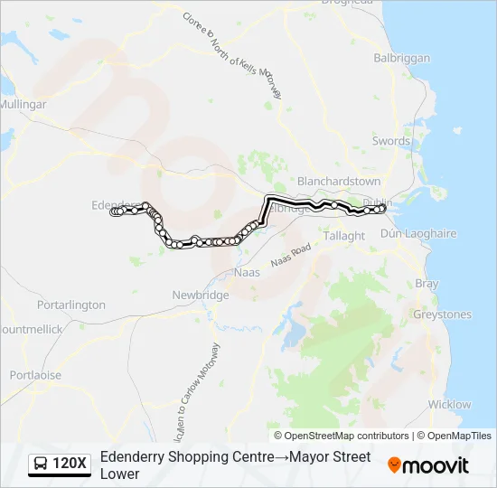 120X  Line Map
