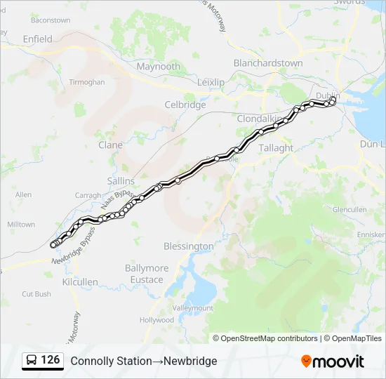 126  Line Map