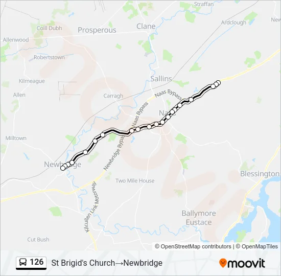 126  Line Map