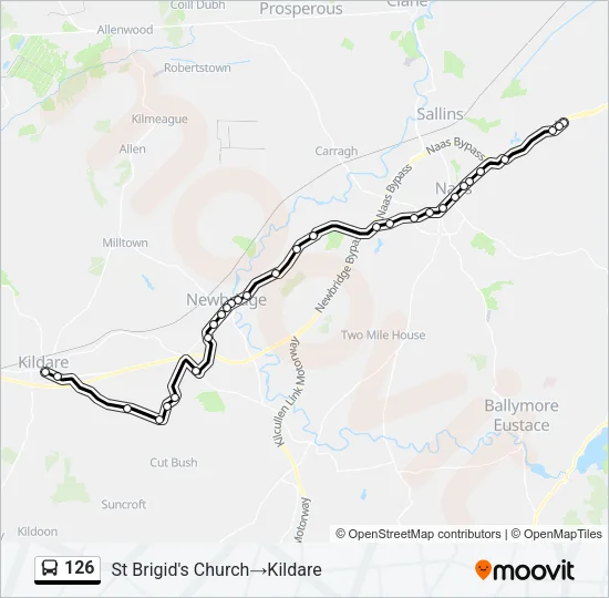126  Line Map