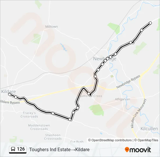 126  Line Map