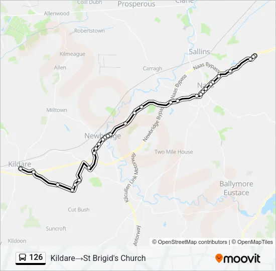 126  Line Map