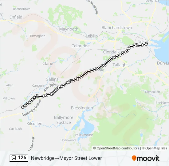 126  Line Map