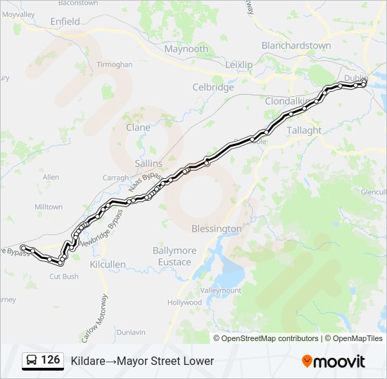 126  Line Map