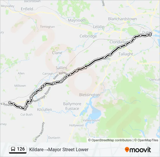 126  Line Map