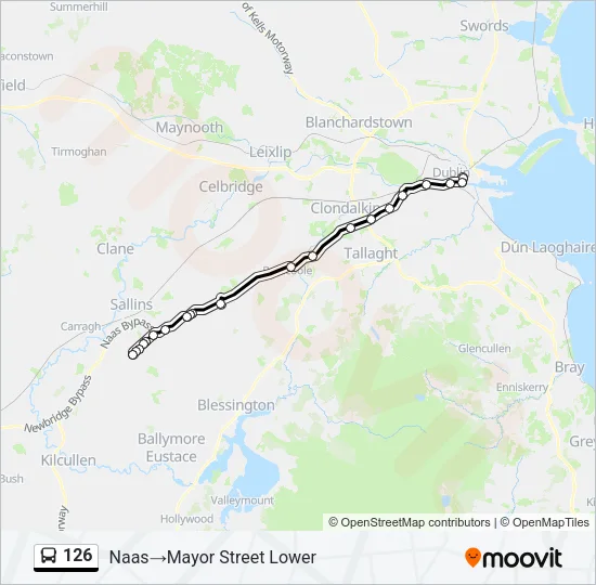 126  Line Map
