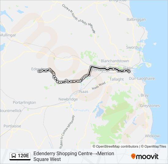 120E  Line Map