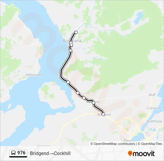 976 Bus Line Map