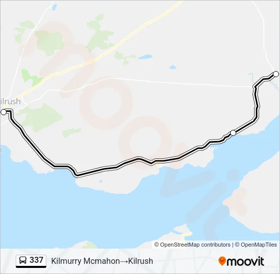 337 Bus Line Map