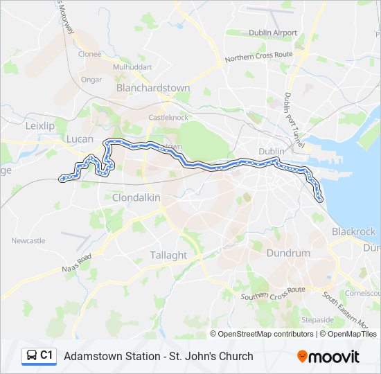 c1 Route Schedules, Stops & Maps Adamstown Station (Updated)