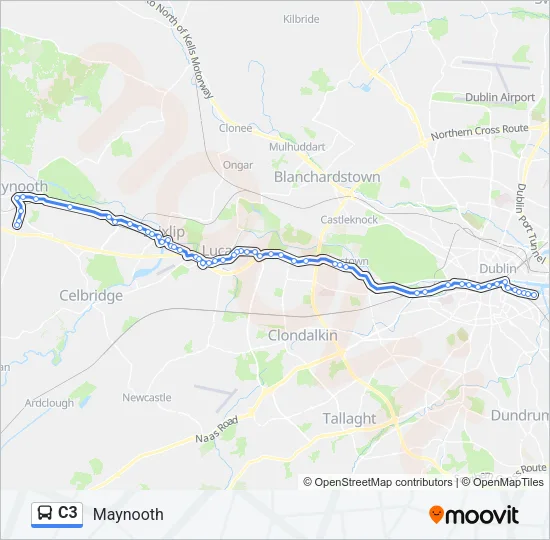 C3 Bus Line Map