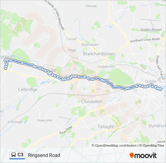 C3 Bus Line Map