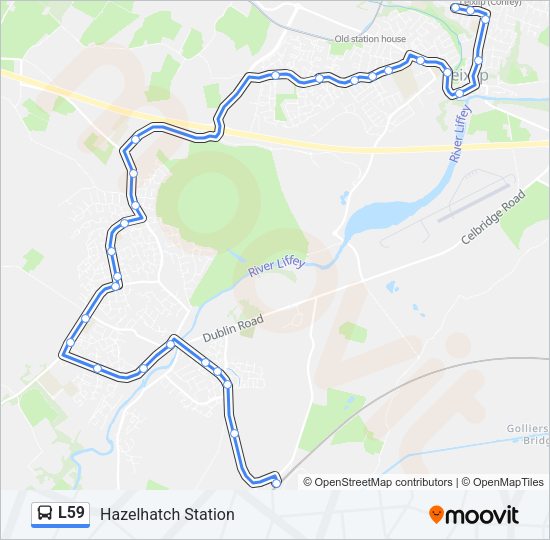 L59 Bus Line Map