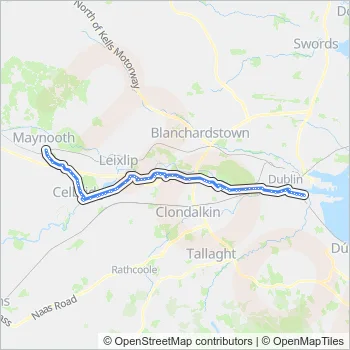 C6 Bus Line Map