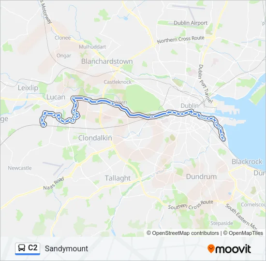 C2 Bus Line Map