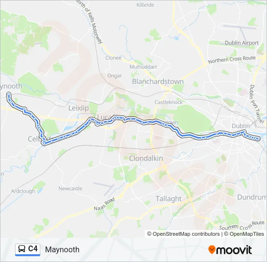 C4 Bus Line Map