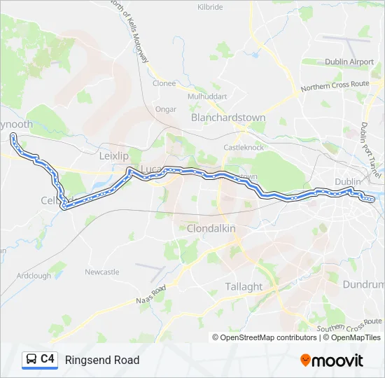C4 Bus Line Map