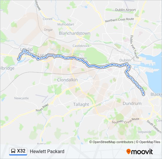 X32 Bus Line Map