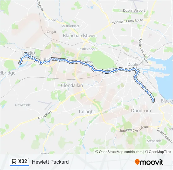 X32 Bus Line Map