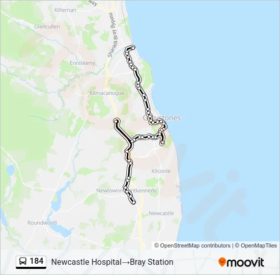 184  Line Map