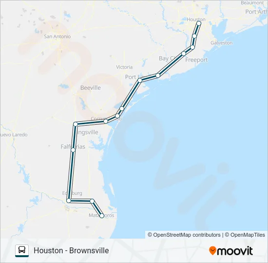 GREYHOUND US1126S Bus Line Map