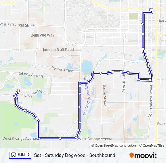 SATD Bus Line Map