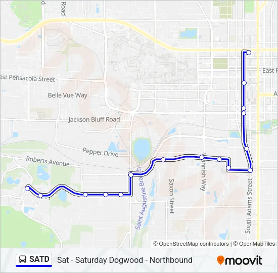 SATD Bus Line Map