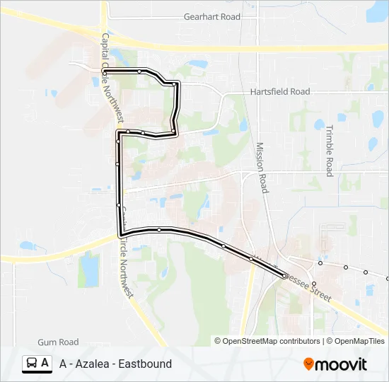 A Bus Line Map