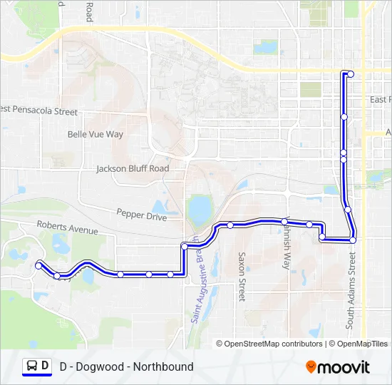 D Bus Line Map