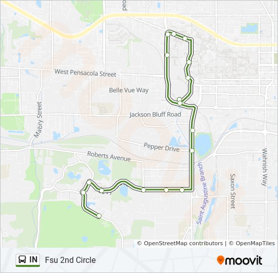 Fsu Bus Routes Map In Route: Schedules, Stops & Maps - Fsu 2Nd Circle (Updated)