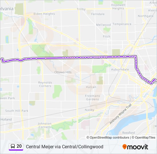 20 Route Schedules, Stops & Maps M Downtown (Updated)
