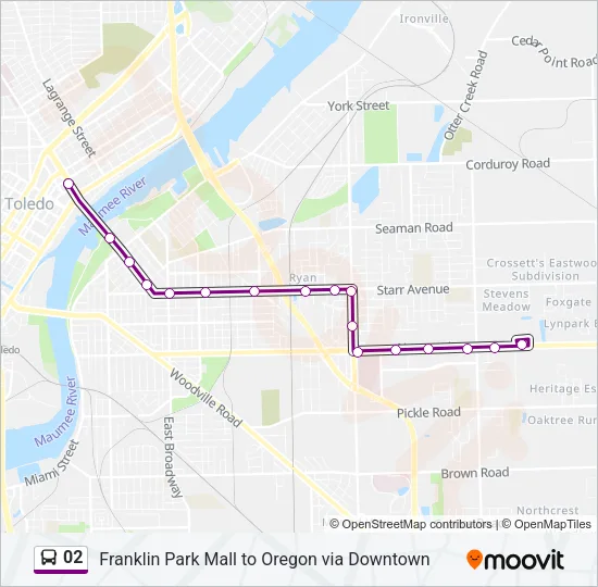 02 Bus Line Map