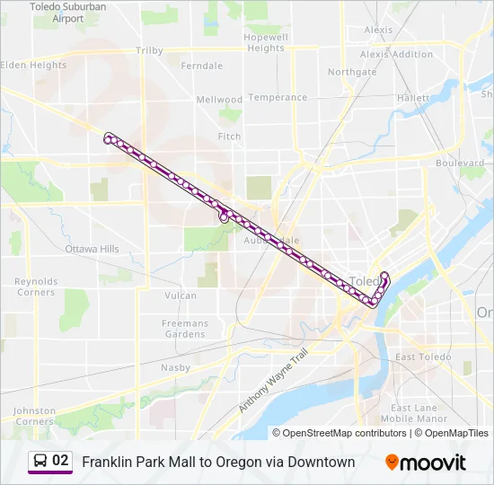 02 Bus Line Map