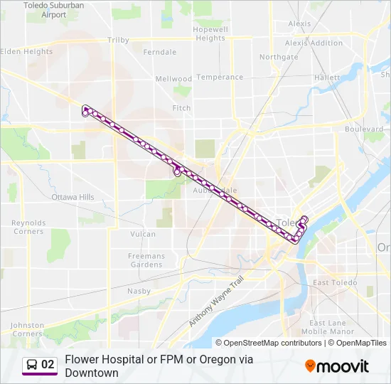 02 Bus Line Map